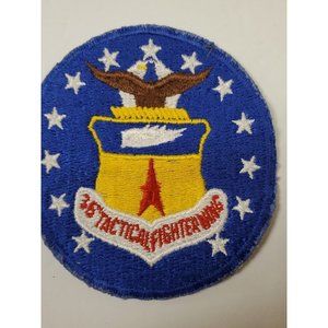 1960s Vintage US AIR FORCE 36th TACTICAL FIGHTER WING PATCH USAF 4"